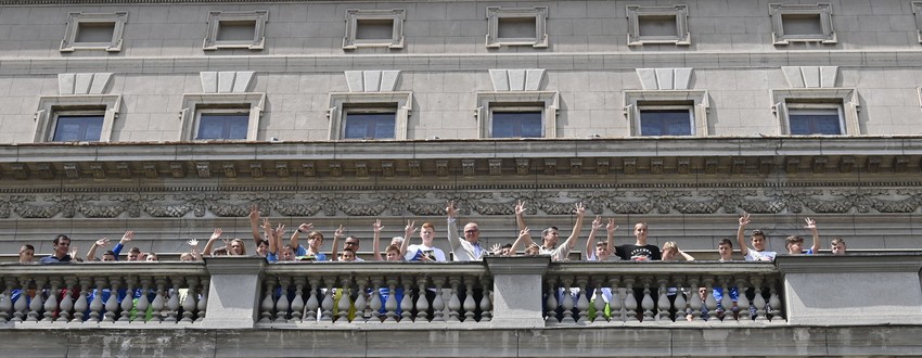 Deca iz Gračanice u poseti Beogradu