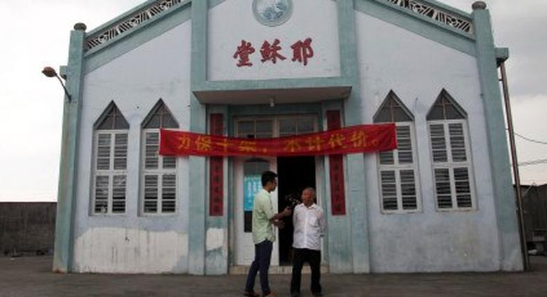 A church in China