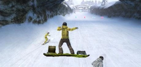 Screen z gry "Snowboard Riot"