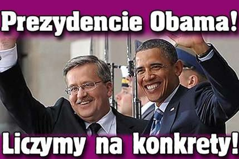 Liczymy na konkrety, prezydencie Obama!