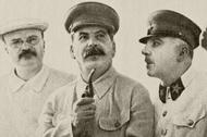 Stalin, Molotow, Woroschilow / Foto 1937..
