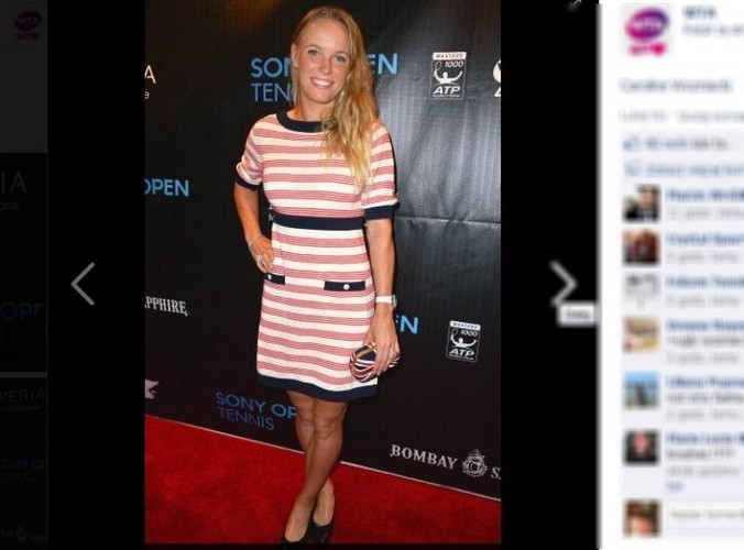 Tenisistki błyszczały na czerwonym dywanie