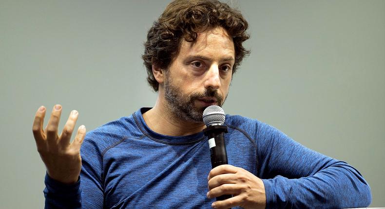 Google cofounder and Alphabet president Sergey Brin