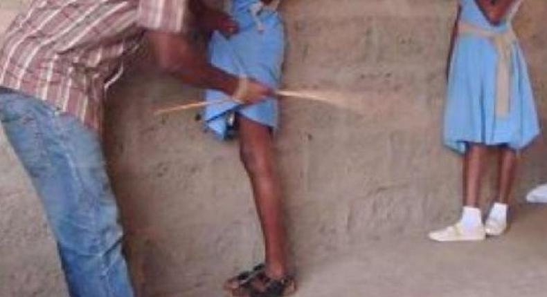 Student caned (File photo)