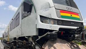 Inside story of how Ghana’s new train got involved in accident on a test run