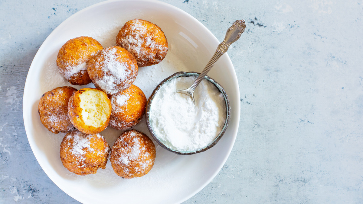 Pączki twarożkowe - przepis na pączki z twarogu