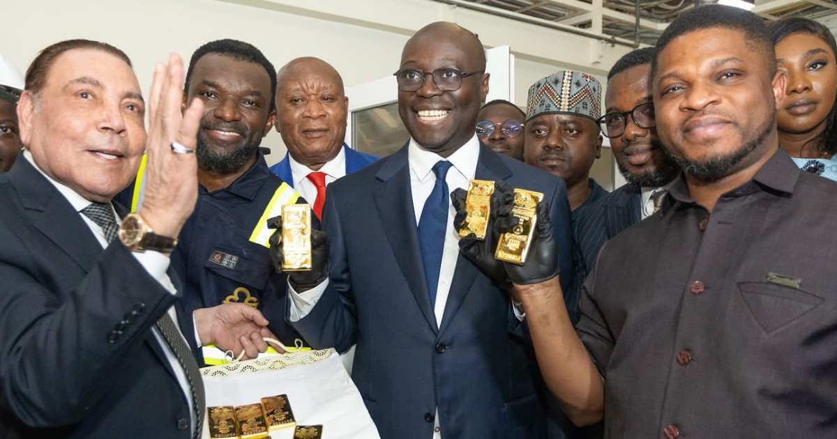 Ghana takes control of its gold as local refining operation begins [PHOTOS]