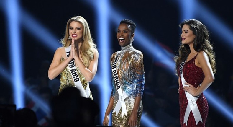 Miss Universe top 3