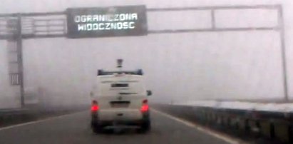 Inspektorzy od fotoradarów jechali 150 km/h we mgle!