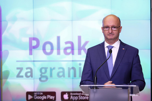 Wiceminister spraw zagranicznych Piotr Wawrzyk