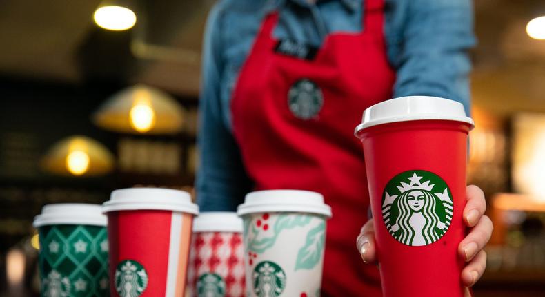 Starbucks is rolling out delivery at hundreds of locations.
