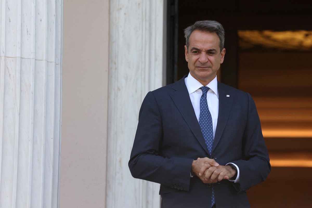 Grécky premiér Kyriakos Mitsotakis.