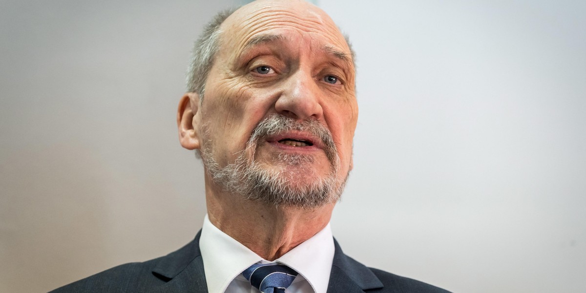 Były szef MON Antoni Macierewicz