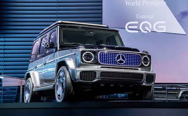 Elektryczny Mercedes EQG dostanie akumulatory z krzemem