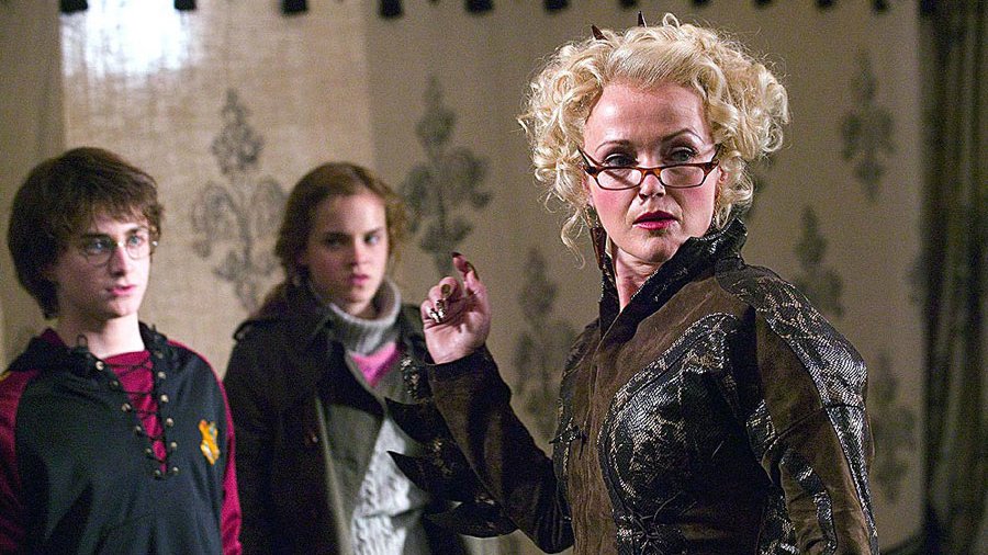 Miranda Richardson jako Rita Skeeter w filmie "Harry Potter i Czara Ognia"