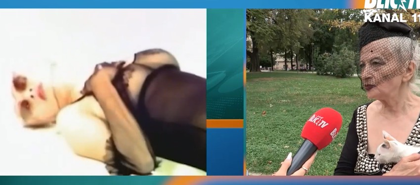 Meri Cakić igrala je u spotu "Lutka sa naslovne strane"