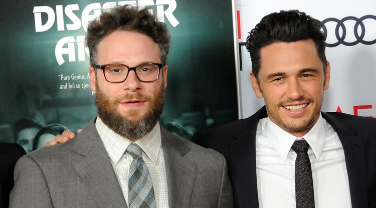 Seth Rogen és James Franco a Katasztrófafilm /Disaster Artist/ 2017-es vetítésén Hollywoodban