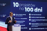 Premier Mateusz Morawiecki ogłasza 10 pkt. w Polskim Ładzie.