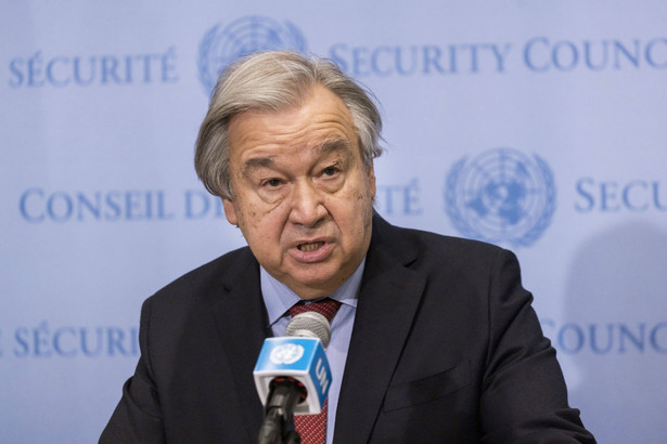 Sekretarz generalny ONZ Antonio Guterres