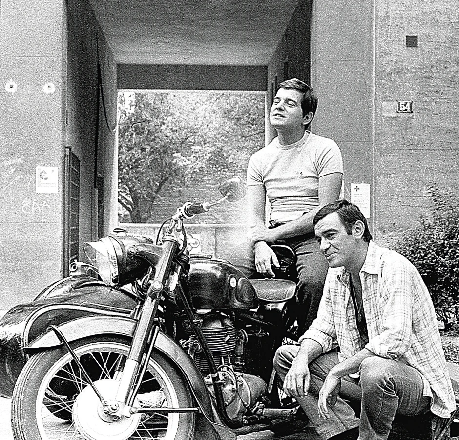 Branko Cvejić kao Bane Bumbar i Josif Tatić kao Tale Surovi