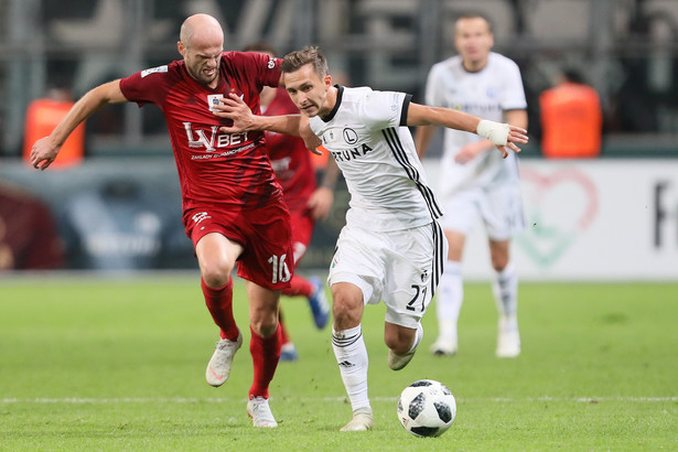 Ekstraklasa: Kapitalny mecz w Warszawie. Legia prowadziła  z Wisłą 2:0. Potem przegrywała 2:3. Skończyło się remisem