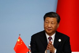 Prezydent Chin Xi Jinping podczas szczytu Chiny-Azja Środkowa w Xian, 19 maja 2023.