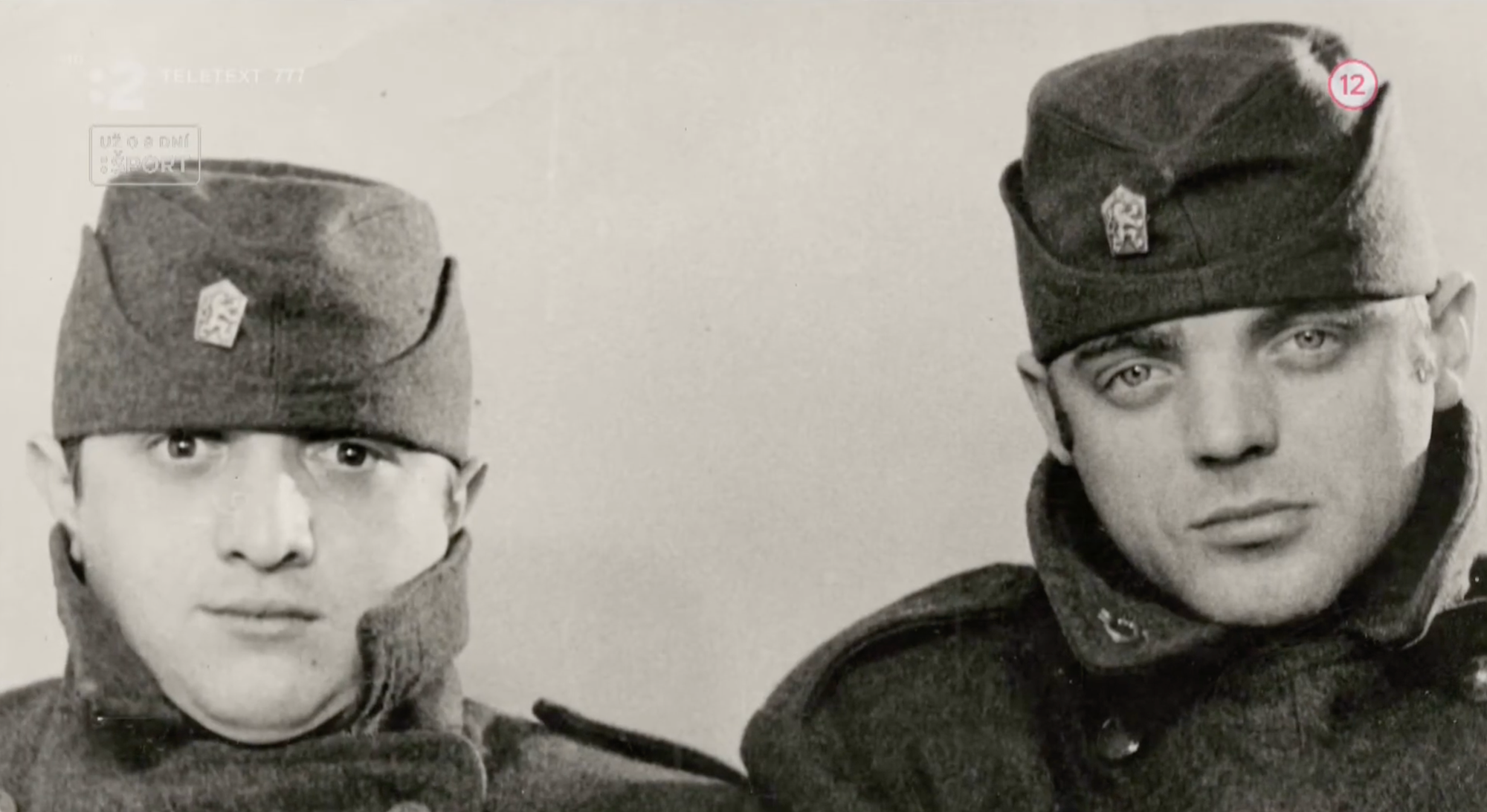 Slovenskí herci Marián Labuda a Stano Dančiak.