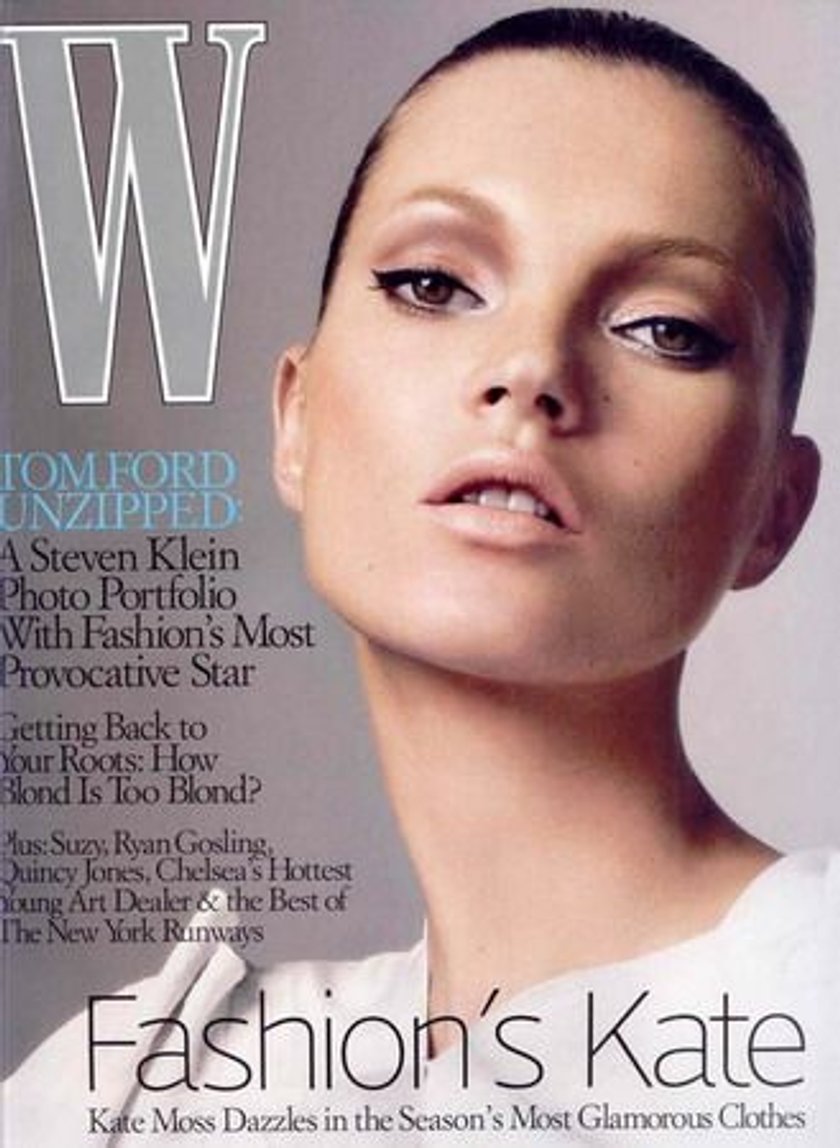 Kate Moss "W" magazine