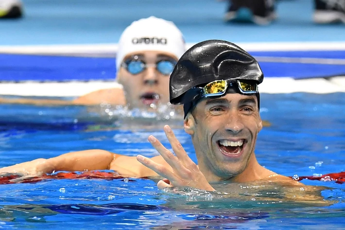 2. Michael Phelps (pływanie)