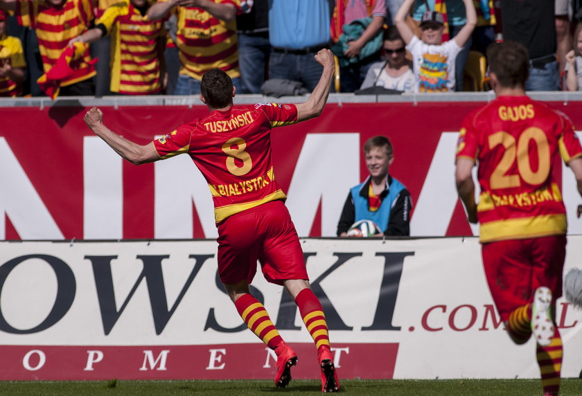 Jagiellonia - Górnik Zabrze 3:2. Jaga coraz bliżej podium!