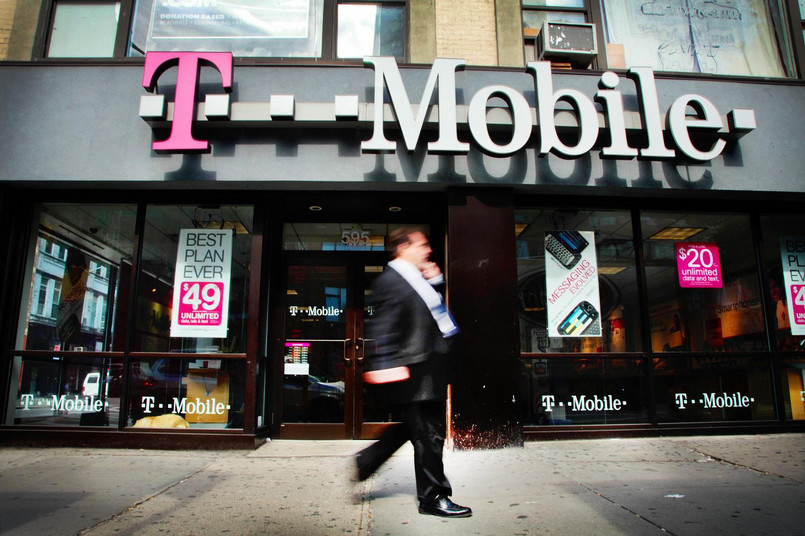 Logo T-Mobile.