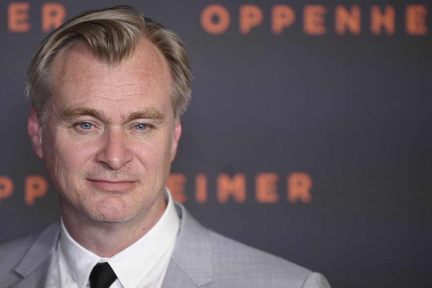 Christopher Nolan na premierze filmu "Oppenheimer" w Paryżu [11 lipca 2023 r.]