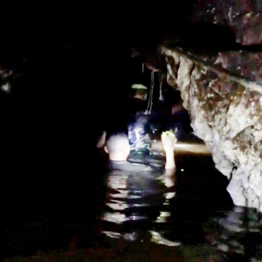 Akcja ratunkowa w tajlandzkiej jaskini