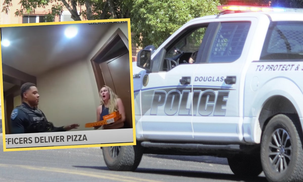 Nie mogła doczekać się dostawcy pizzy. Posiłek przywiozła policja