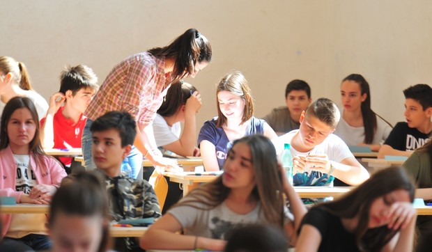 novi sad 2484 probni kombinovani test srpski jezik mala matura proba osnovna skola djordje natosevic foto Robert Getel