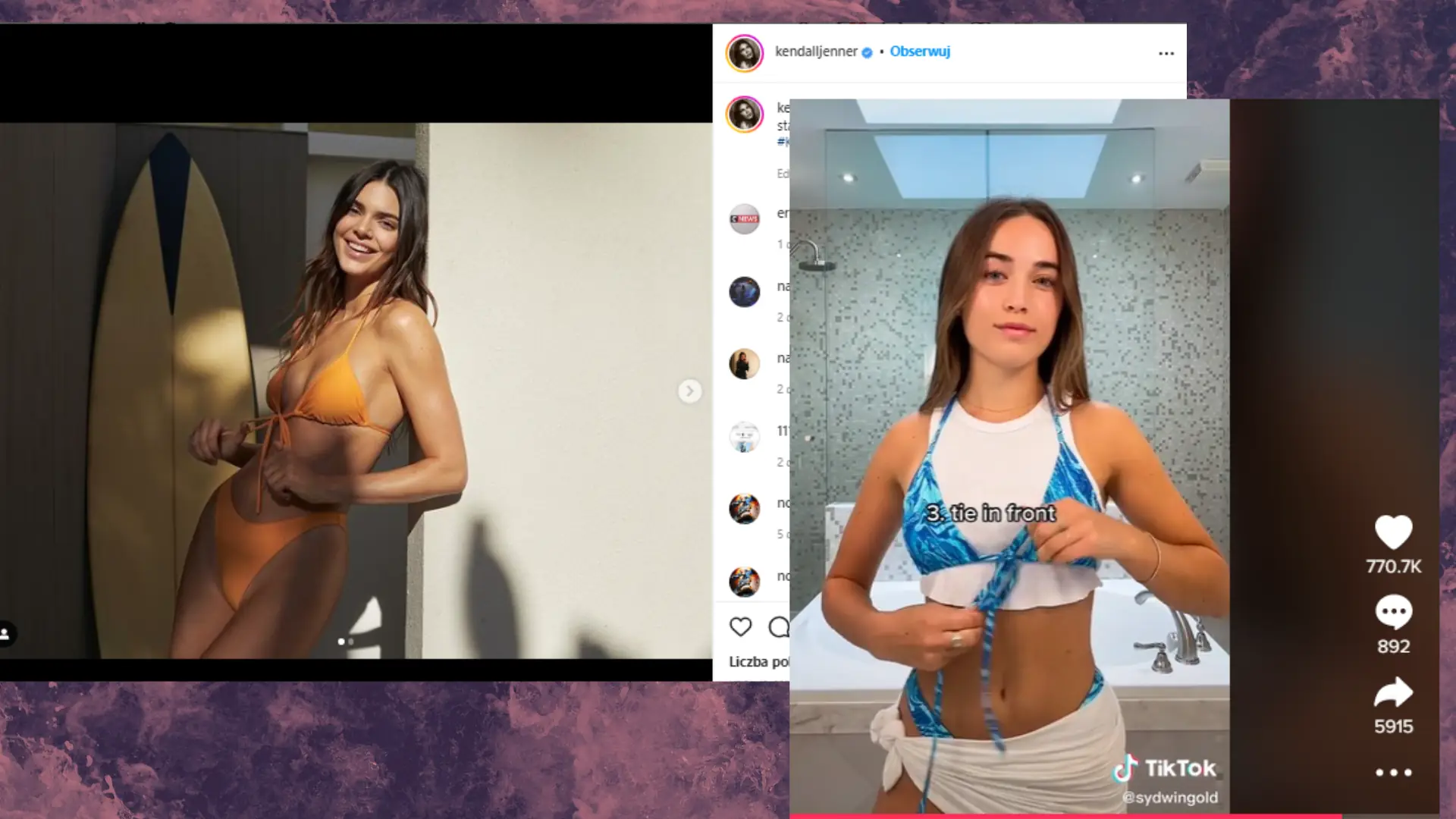 Jak nosić bikini jak Kendall Jenner? Ta mała zmiana robi różnicę