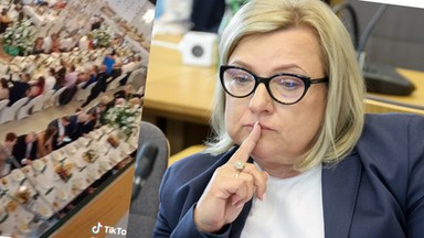 Beata Kempa w obronie wiceministra od hucznego wesela. "Nie przejmujcie się"