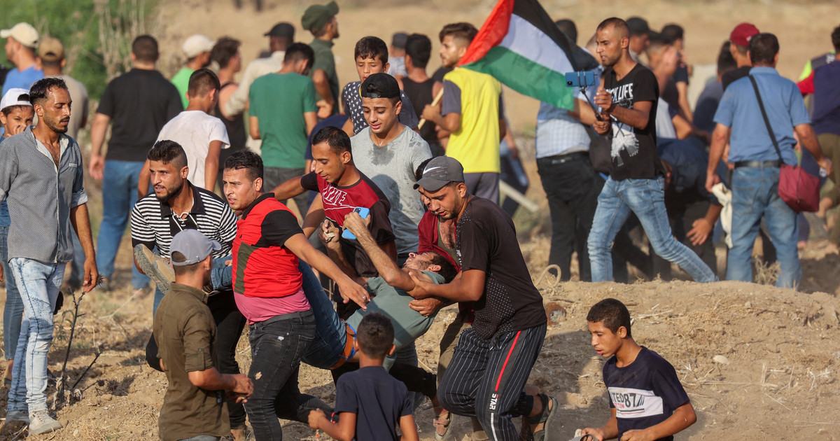 Peste 40 de răniți au luptat lângă granița cu Israelul
