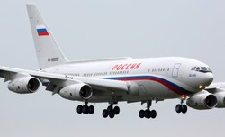 Incydent z udziałem rosyjskiego samolotu rządowego i dwóch szwajcarskich myśliwców. "Rutynowa kontrola"