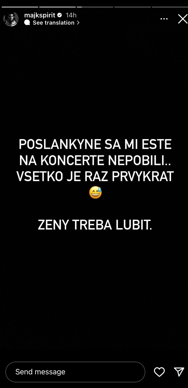 Na potýčku poslankýň zareagoval aj Majk Spirit. 