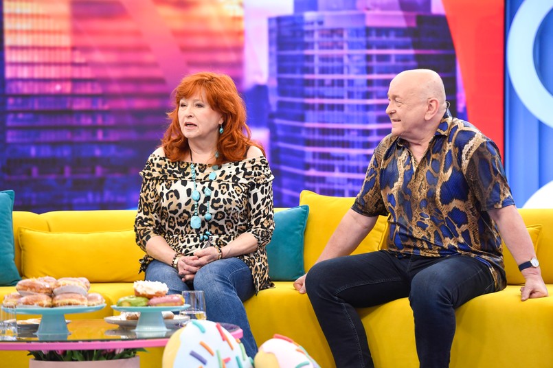 Danuta Błażejczyk z mężem, Andrzejem