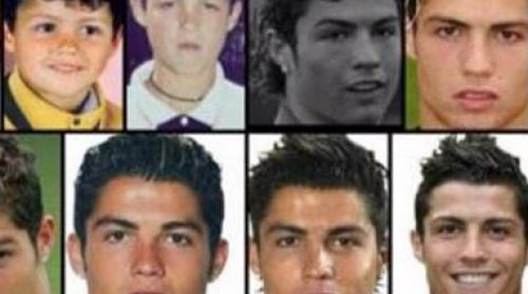 Így öregszik Cristiano Ronaldo