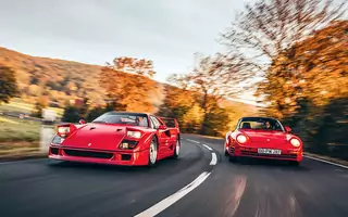 Ferrari F40 czy Porsche 959 – który klasyk szybszy?