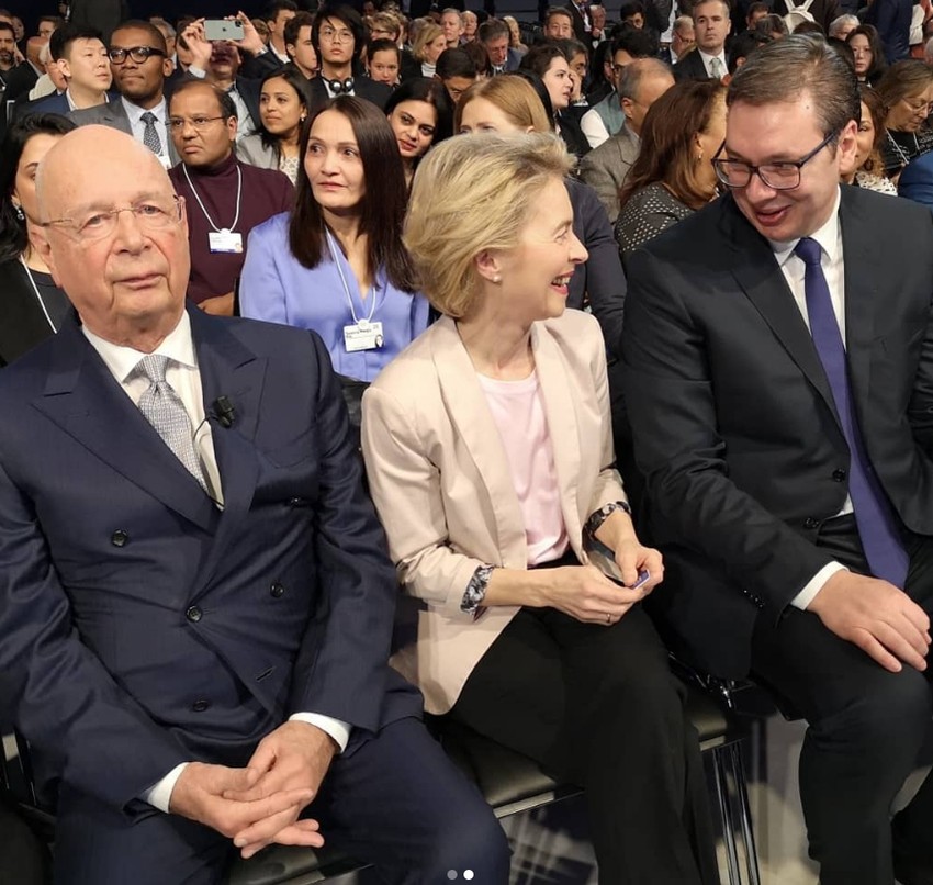 Aleksandar Vučić, Davos 2020