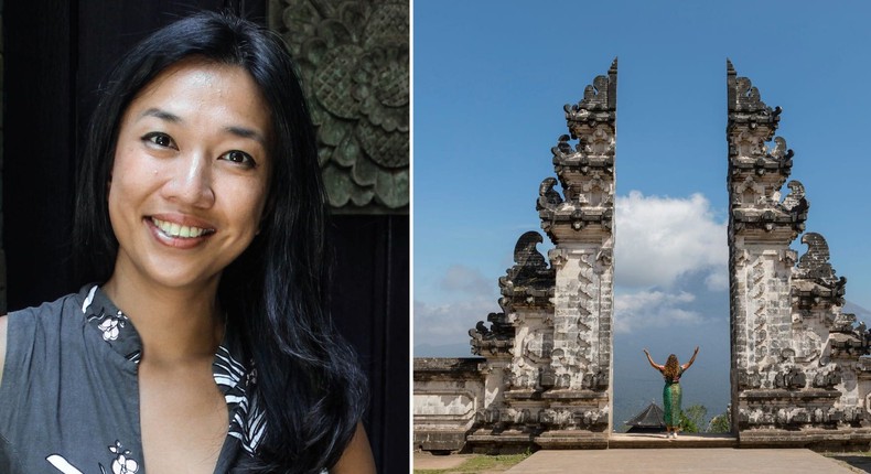 Lucienne Anhar; Bali's Gate of Heaven.Courtesy of Lucienne Anhar; Athanasios Gioumpasis/Getty Images