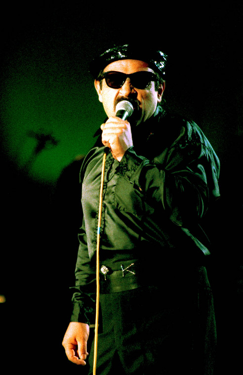 Andrzej Zaucha podczas festiwalu w Opolu, 1988 r.