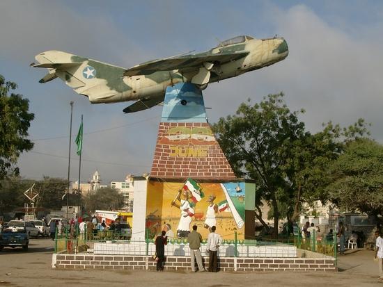 Independence monument Hargeisa Somaliland 