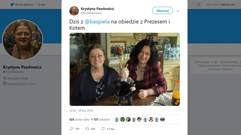 Krystyna Pawłowicz zrobiła to Kaczyńskiemu. Jak tak można?!