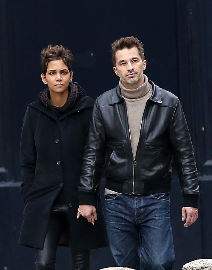 Halle Berry i Olivier Martinez w Paryżu