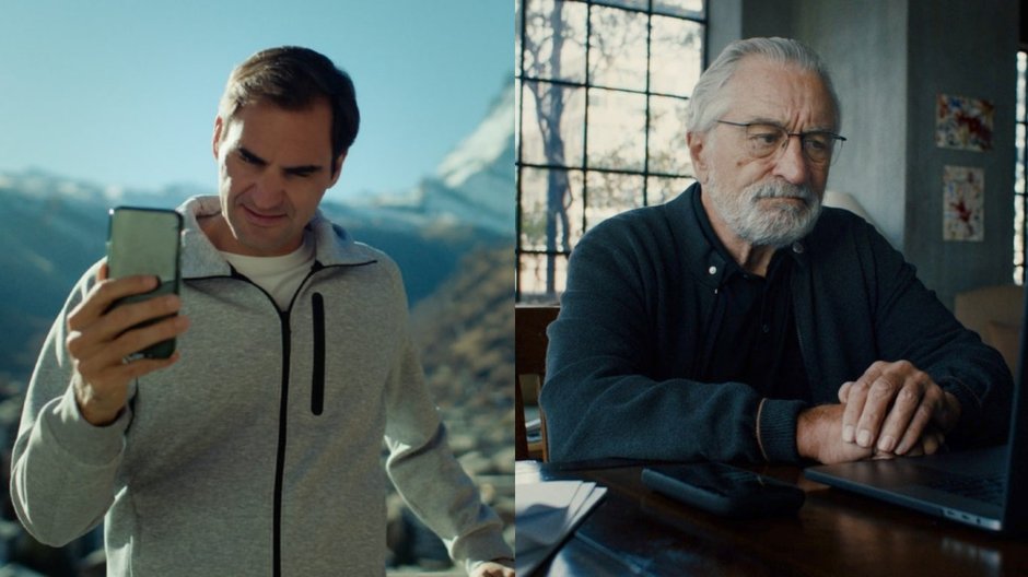 Roger Federer i Robert De Niro